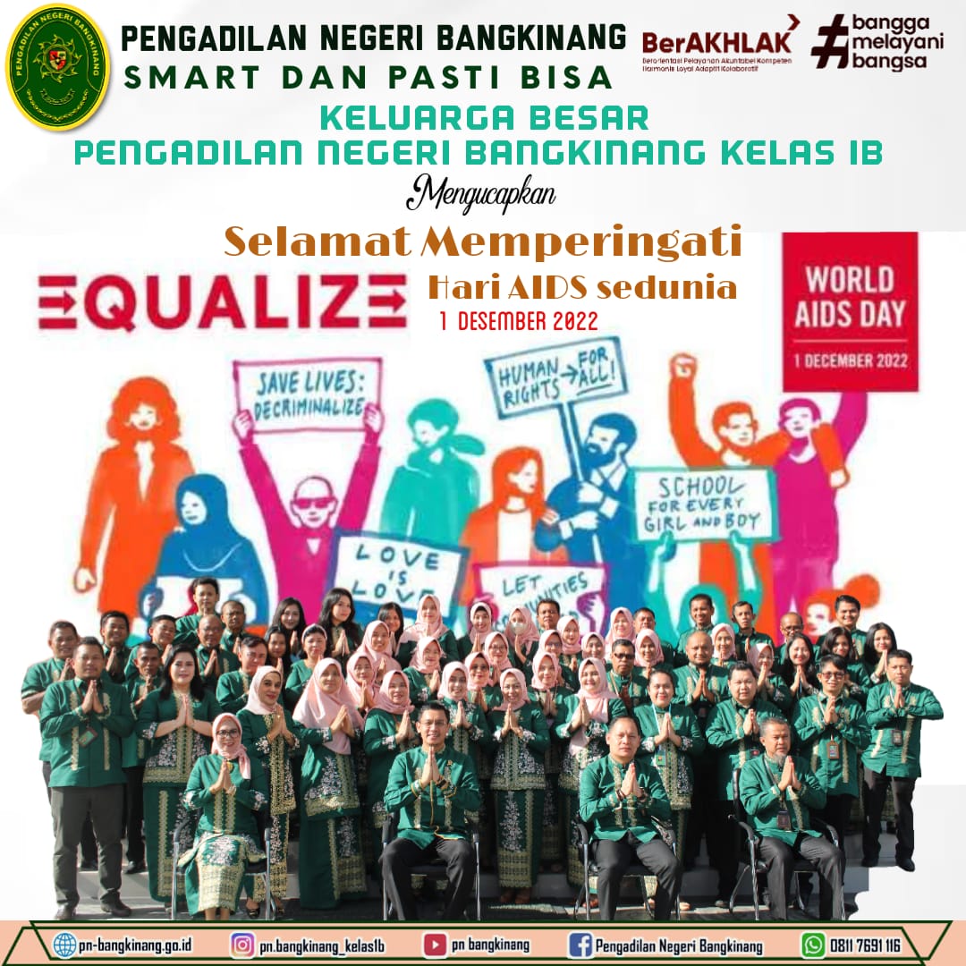 Selamat Memperingati Hari AIDS Sedunia 1 Desember 2022