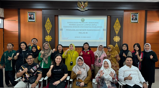 Sosialisasi Program Rekognisi Pembelajaran Lampau (RPL) Fakultas Hukum Universitas Pahlawan Tuanku Tambusai Pada Pengadilan Negeri Bangkinang Kelas IB